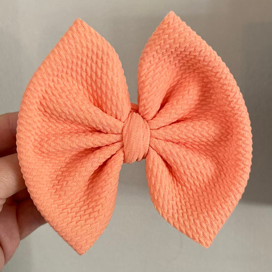 Creamsicle Bow