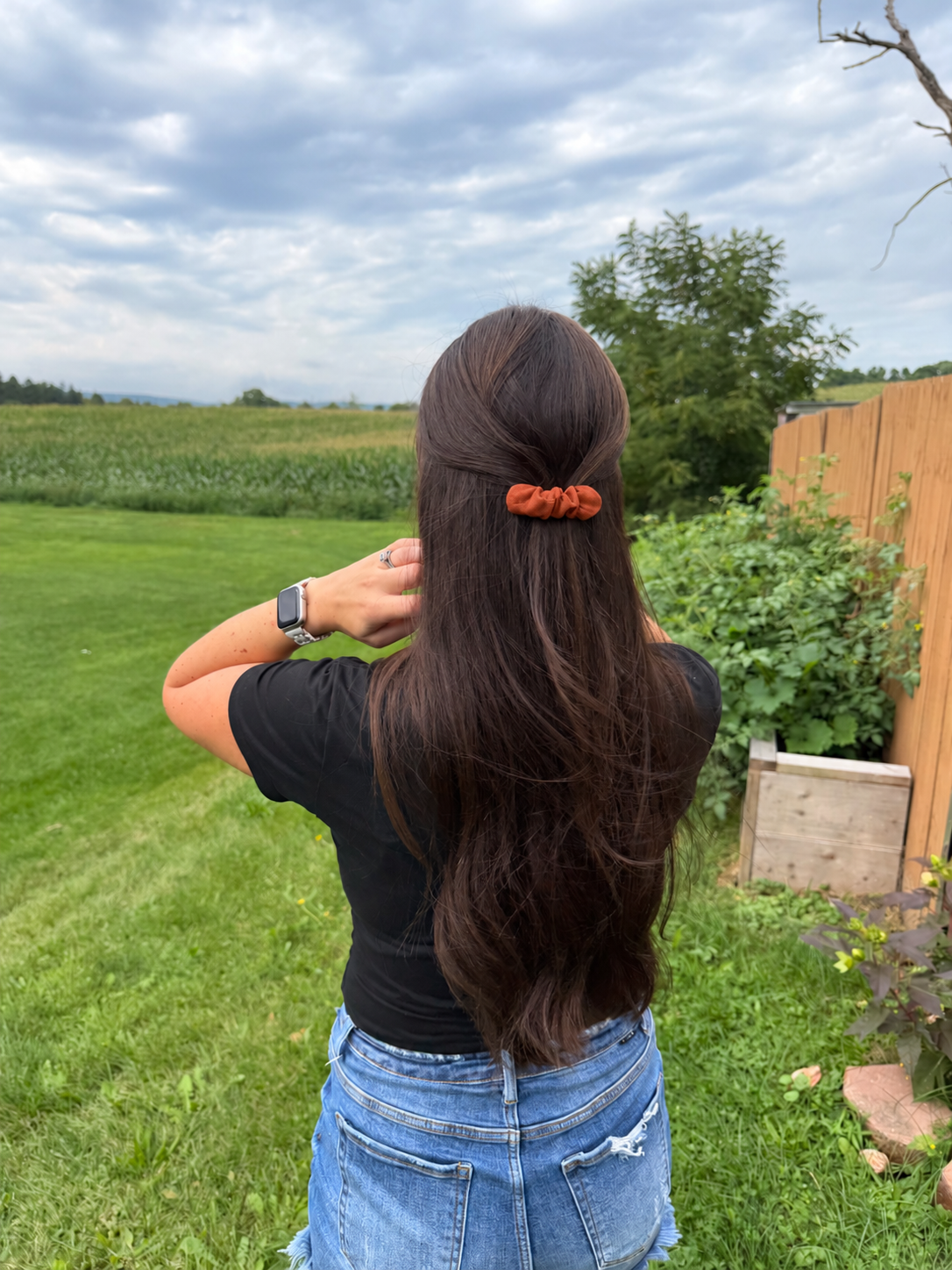 Sienna Scrunchie Barrette