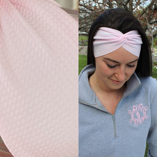 Light Pink Adult Twist Headband