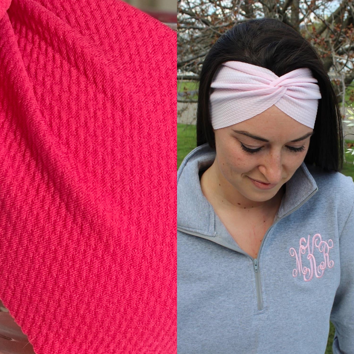 Muted Fuschia Adult Twist Headband