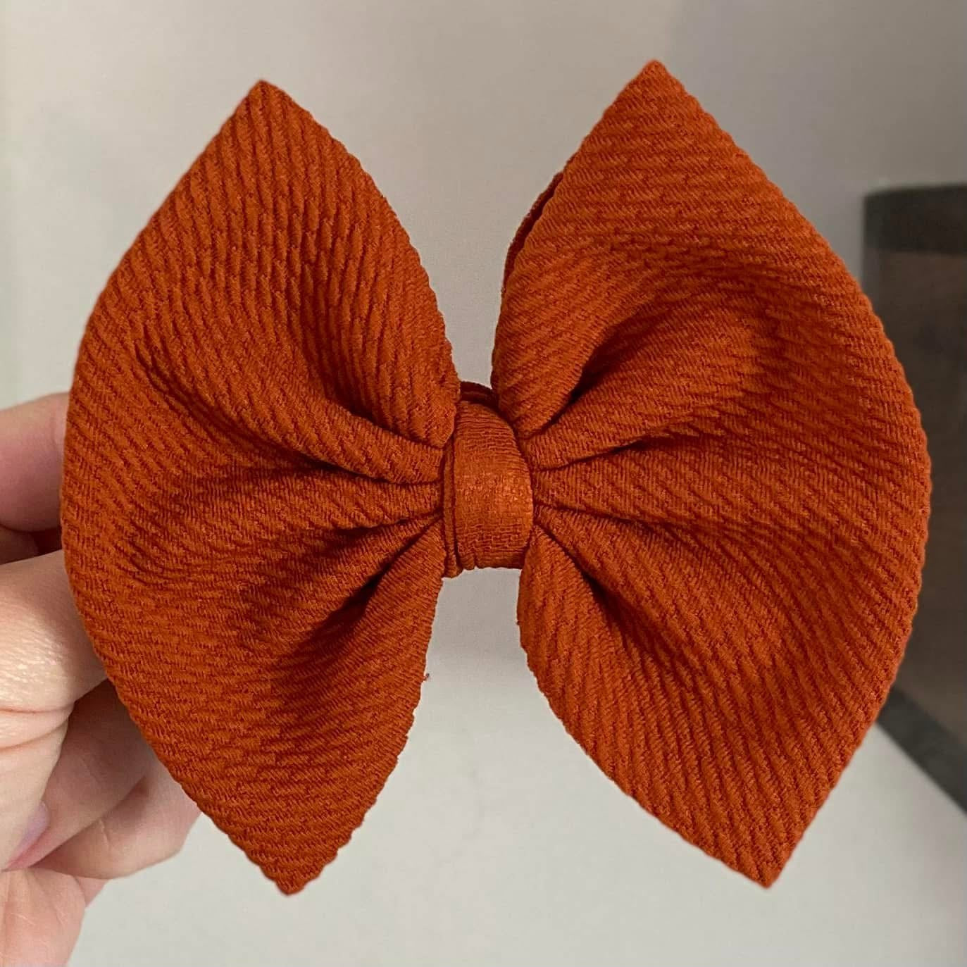 Pumpkin Spice Bow