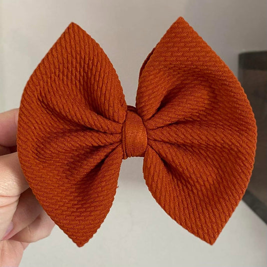 Pumpkin Spice Bow