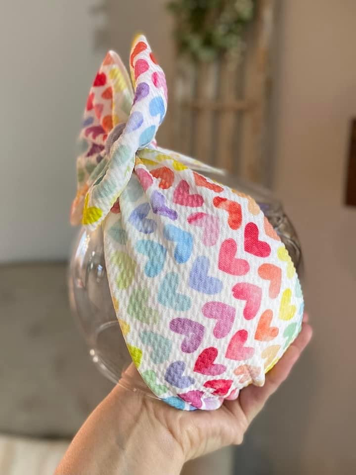 Rainbow Hearts Wrap