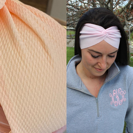 Apricot Adult Twist Headband