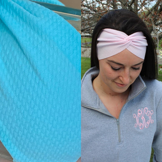 Aqua Adult Twist Headband