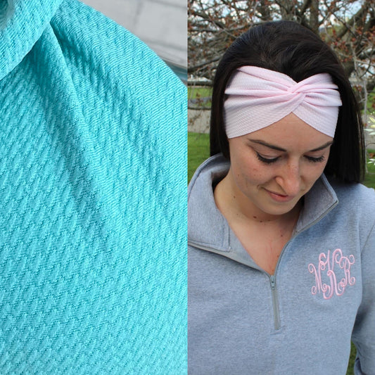 Turquoise Adult Twist Headband