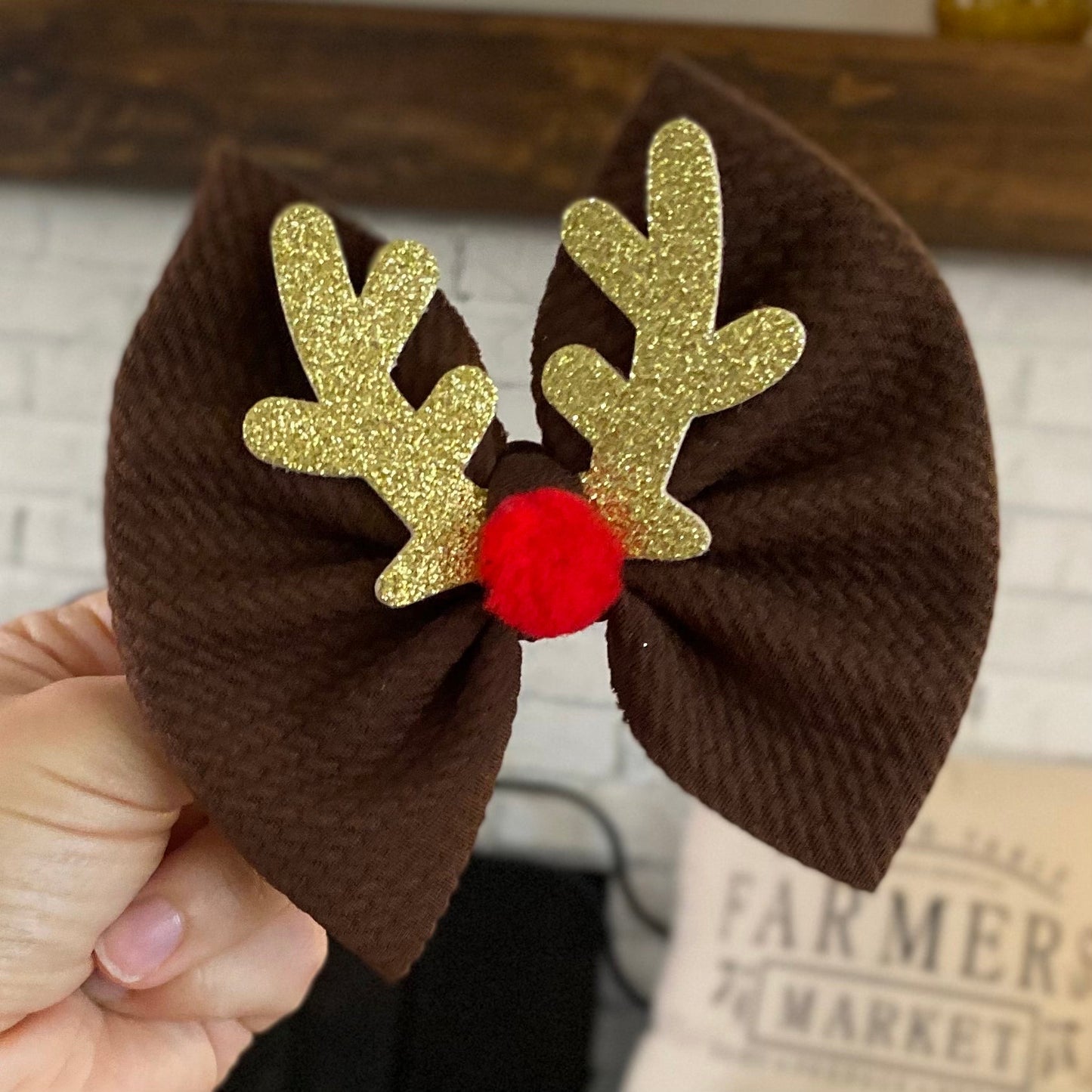 Reindeer Antlers Bow *Original Size*