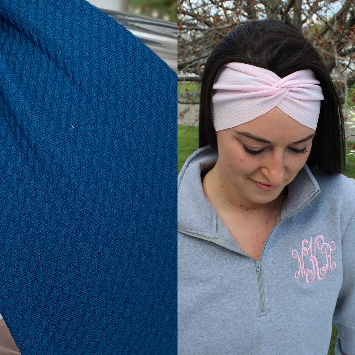 Teal Adult Twist Headband