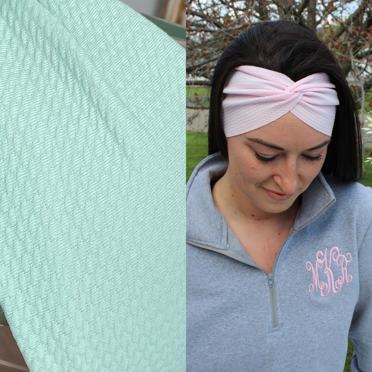 Spearmint Adult Twist Headband