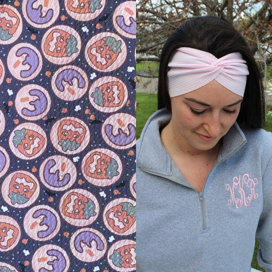 Halloween Sugar Cookies Adult Twist Headband