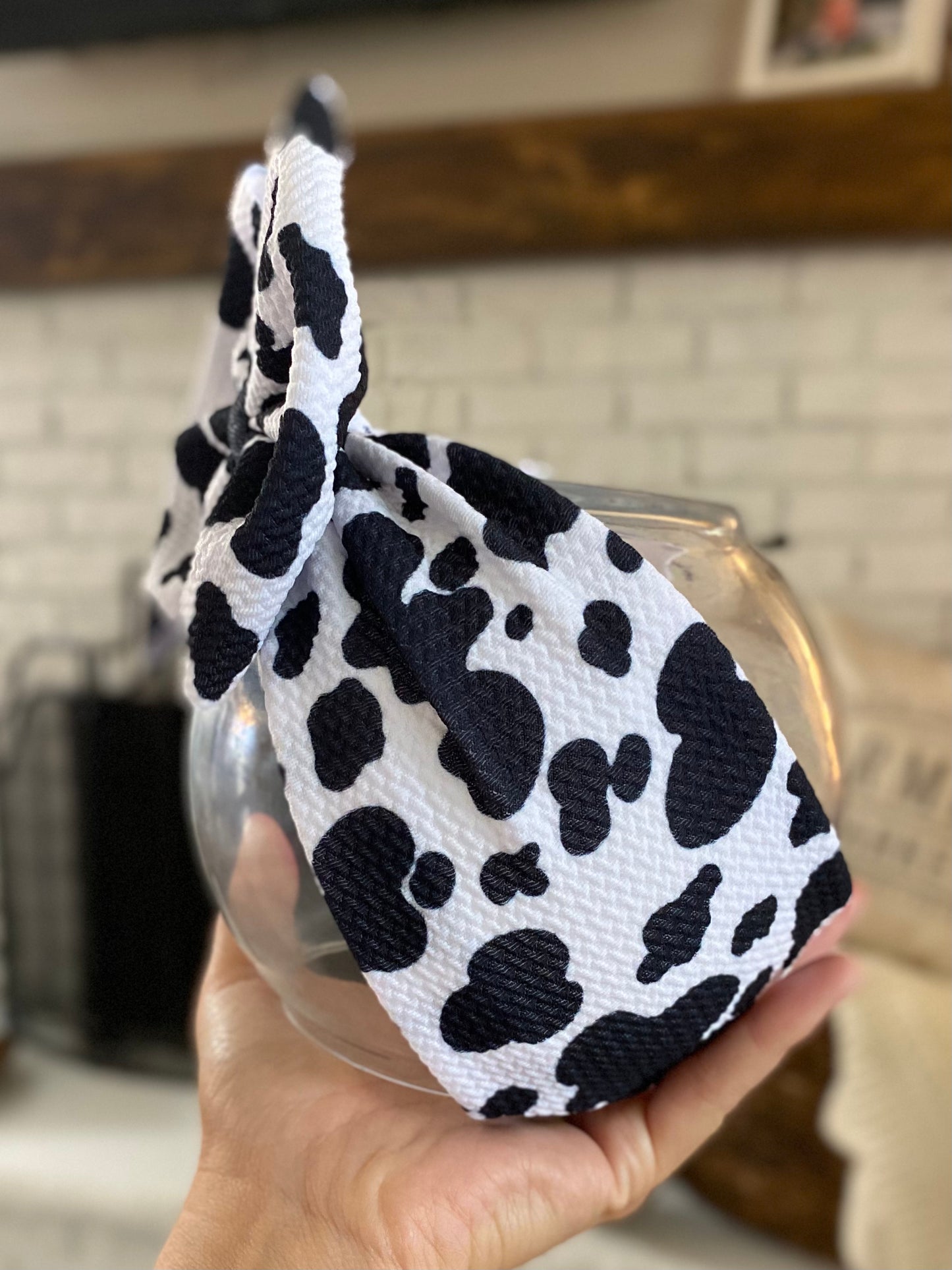 Cow Print Wrap