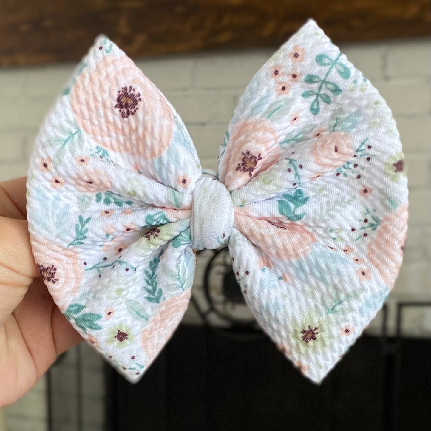 Garden Floral Bow