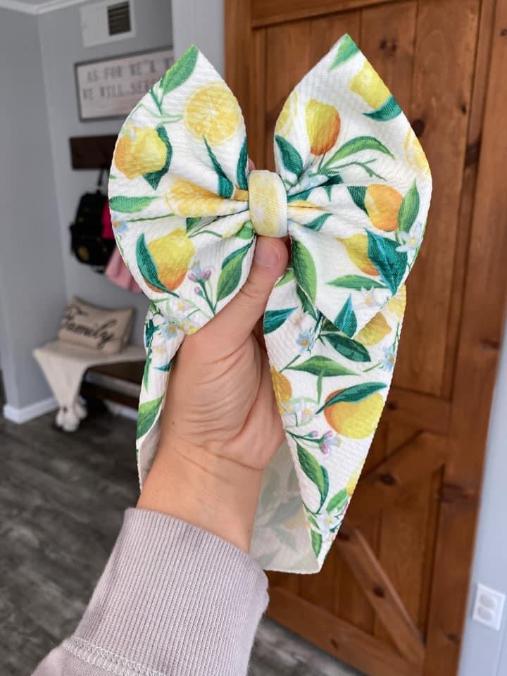 Lemon Garden Bow