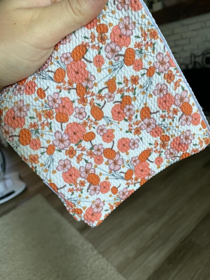 Floral Pumpkin Bow