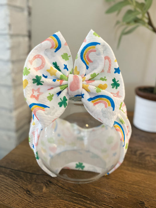 Rainbow Charms Bow