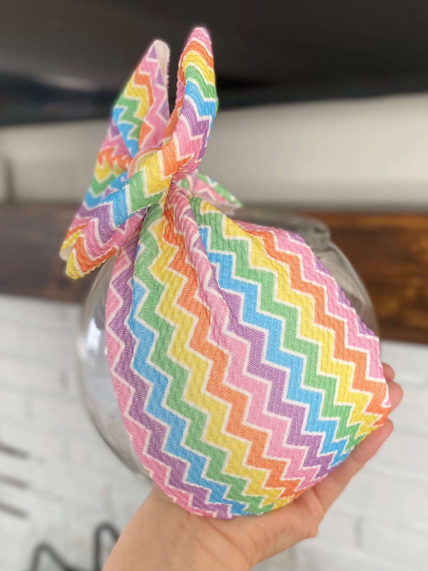 Rainbow Chevron Wrap