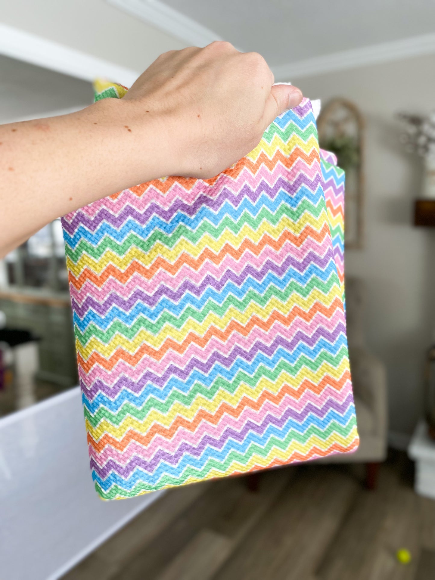 Rainbow Chevron Wrap