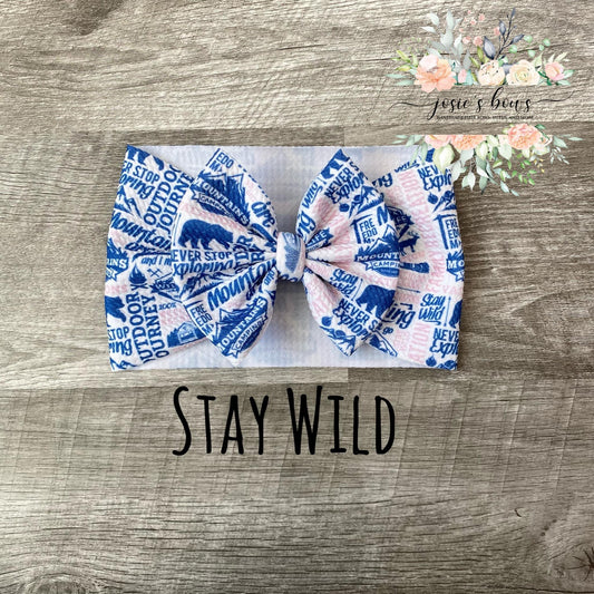 Stay Wild Wrap