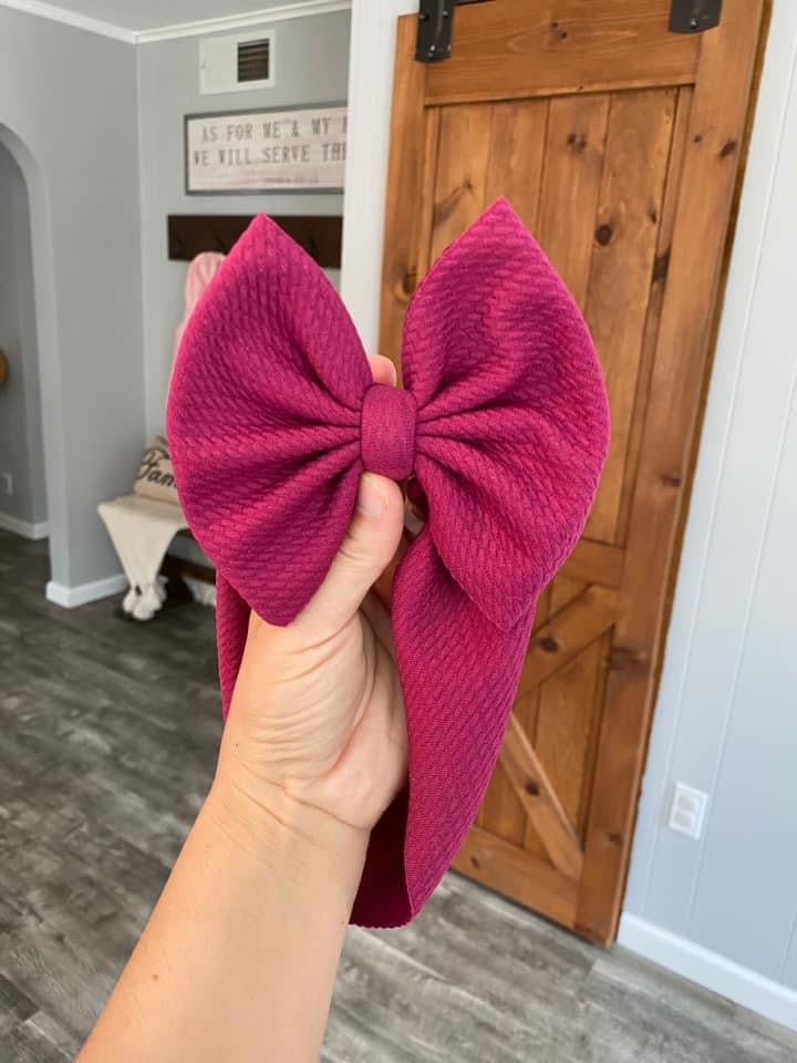 Raspberry Jam Bow