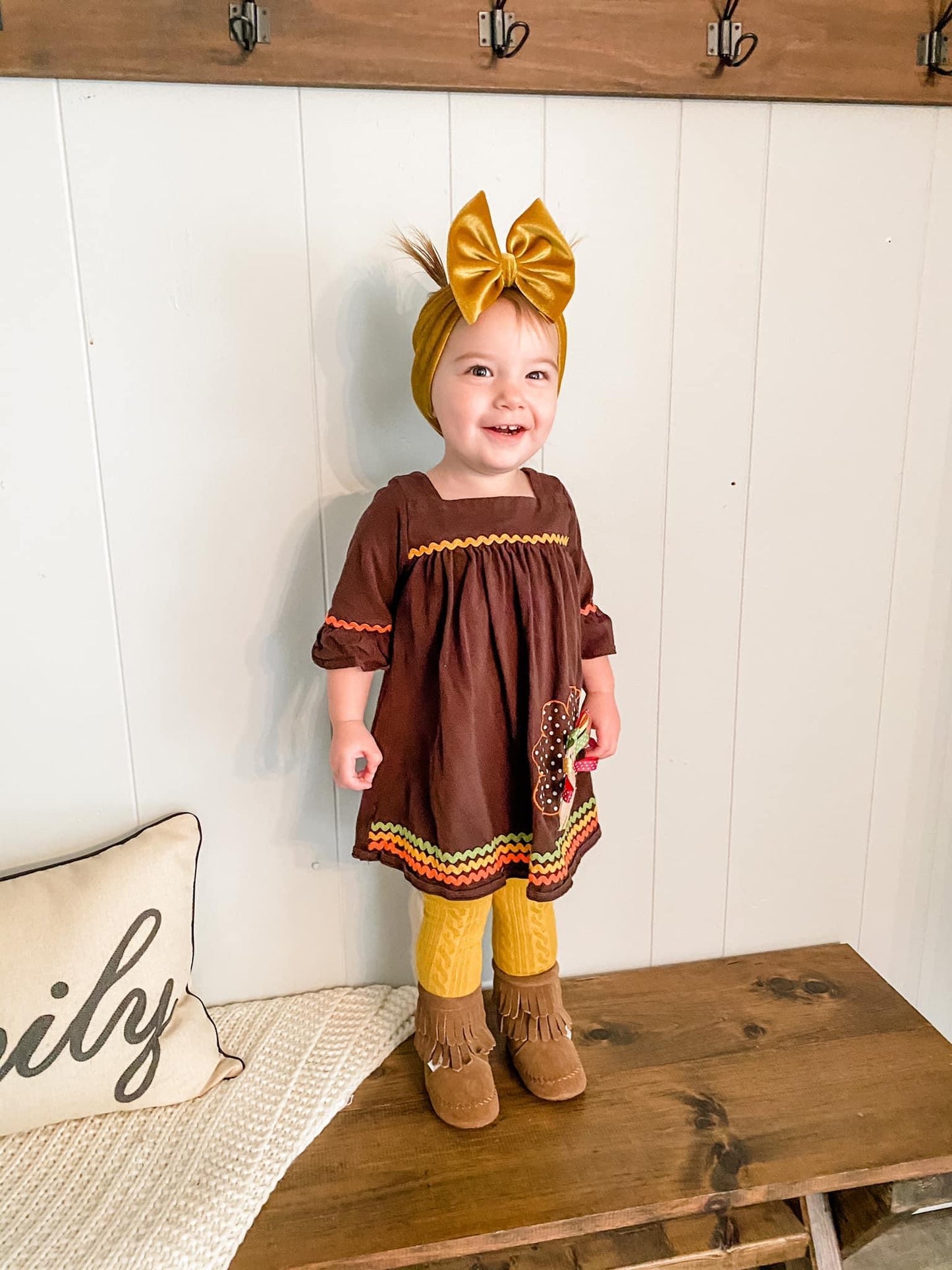 Mustard Velvet Headwrap